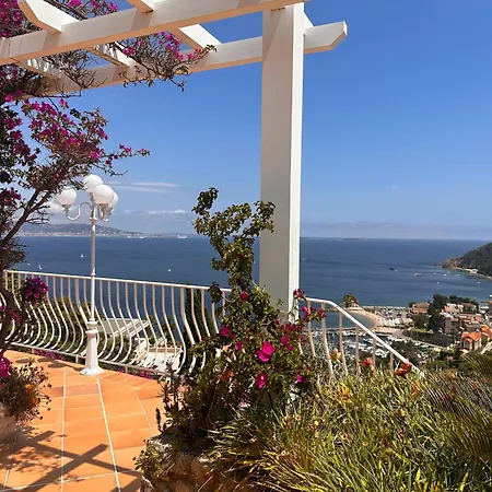 Ac-villa Fleur De Rocaille Avec Superbe Vue Mer Теуль-сюр-Мер